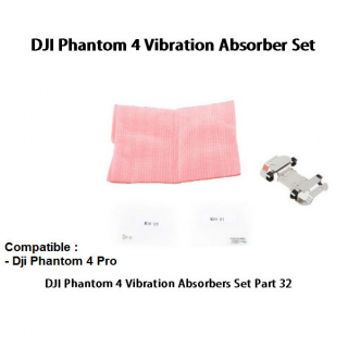 Dji Phantom 4 Pro Vibration Absorber Set - Mounting Plate